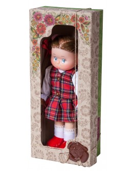 М`яконабивна лялька ЯСЯ ШКОЛЯРКА (30 см.)