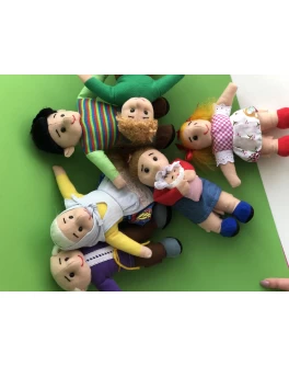 Топотушки МОЯ РОДИНА (6 персонажів)